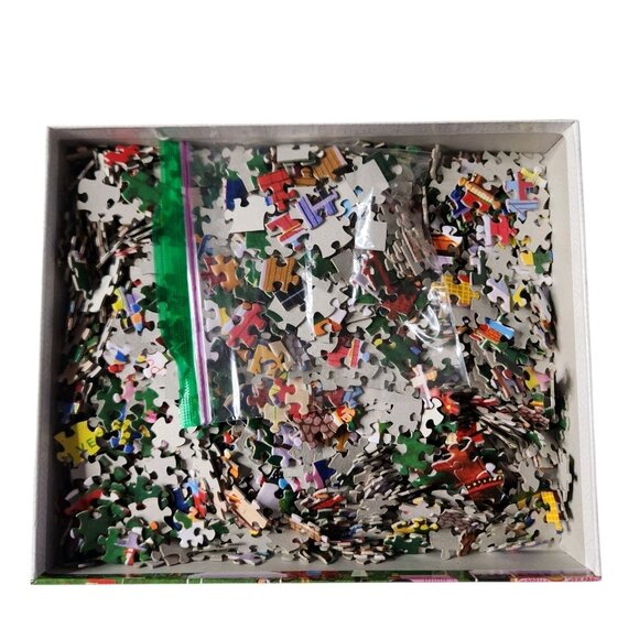 Sure-Lox Art Hometown Collection Farmers Market 1500 Pc Jigsaw Puzzle Surelox - Picture 3 of 6